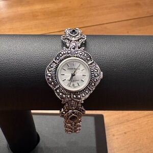 Jaclyn Smith Marcasite Watch